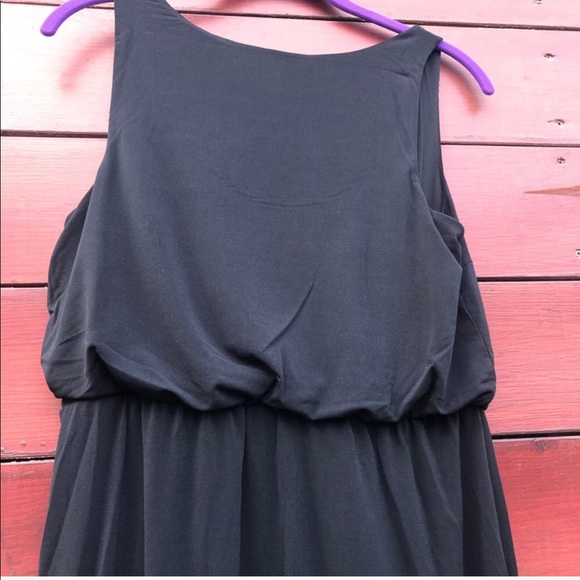 INC International Concepts Women’s Black Asymmetrical LBD Dress Size Medium - Picture 5 of 8